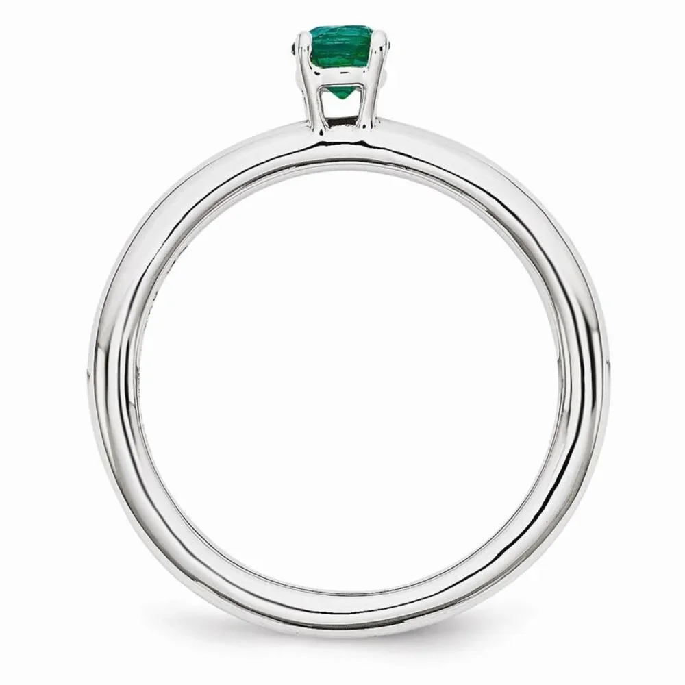 Black Bow Jewelry Co. created emerald